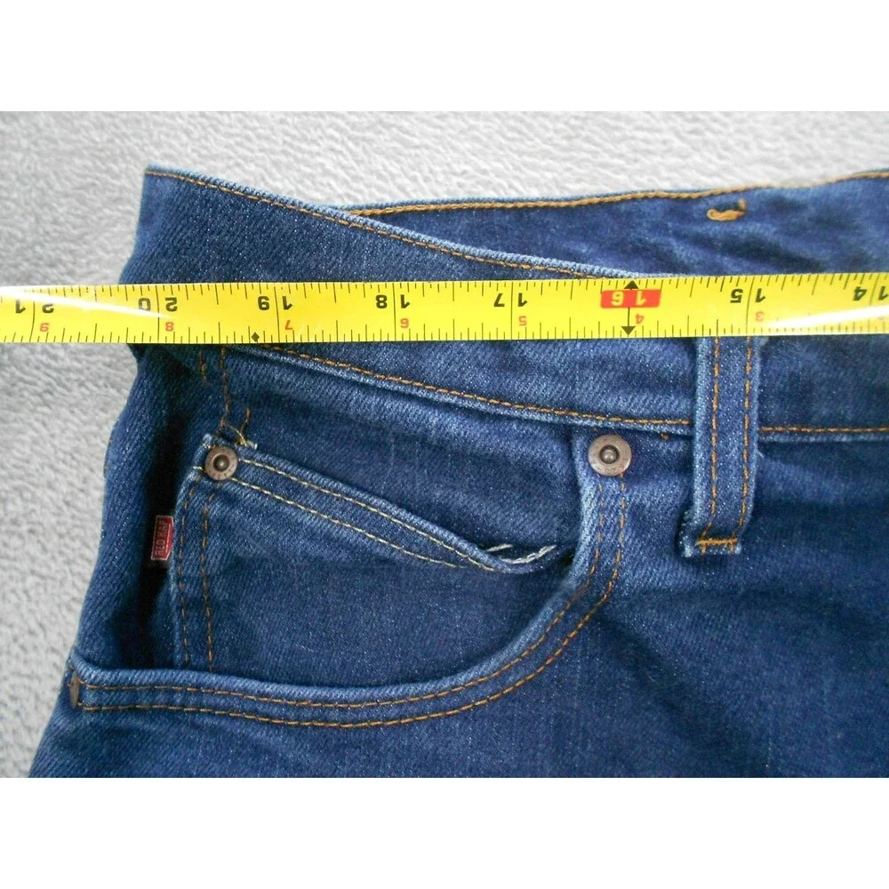 Red Kap Jeans  Men's Size 44x30 (Actual 40x29) Blue Denim Workwear Straight Leg